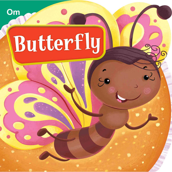 Butterfly : Cutout Board Book - Om Books - Distacart