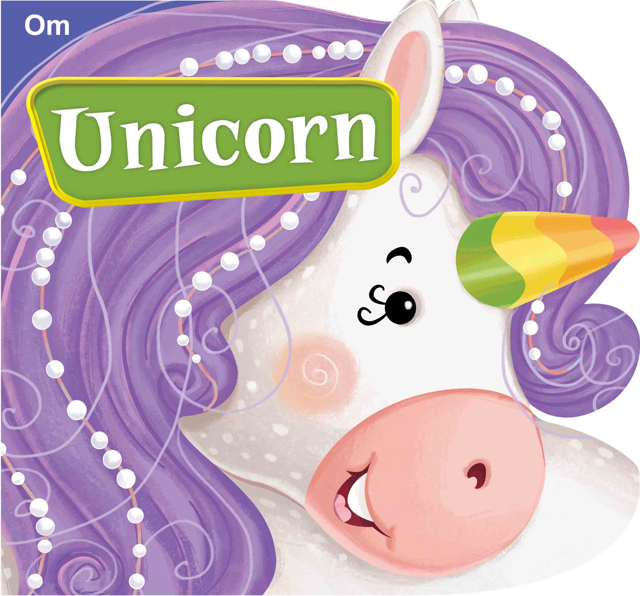 Unicorn : Cutout Board Book - Om Books - Distacart