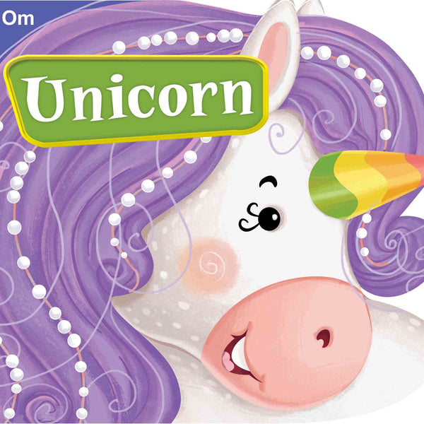 Unicorn : Cutout Board Book - Om Books - Distacart