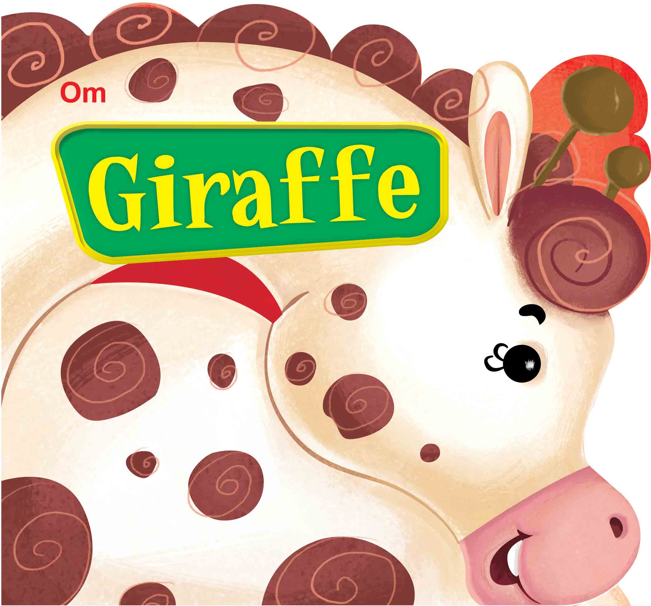 Giraffe : Cutout Board Book - Om Books - Distacart