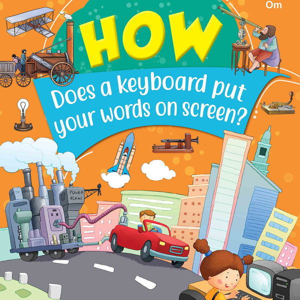 How Does a keywboard put yor words on screen - Om Books - Distacart