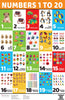 Numbers 1 to 20 : Charts - Om Books - Distacart