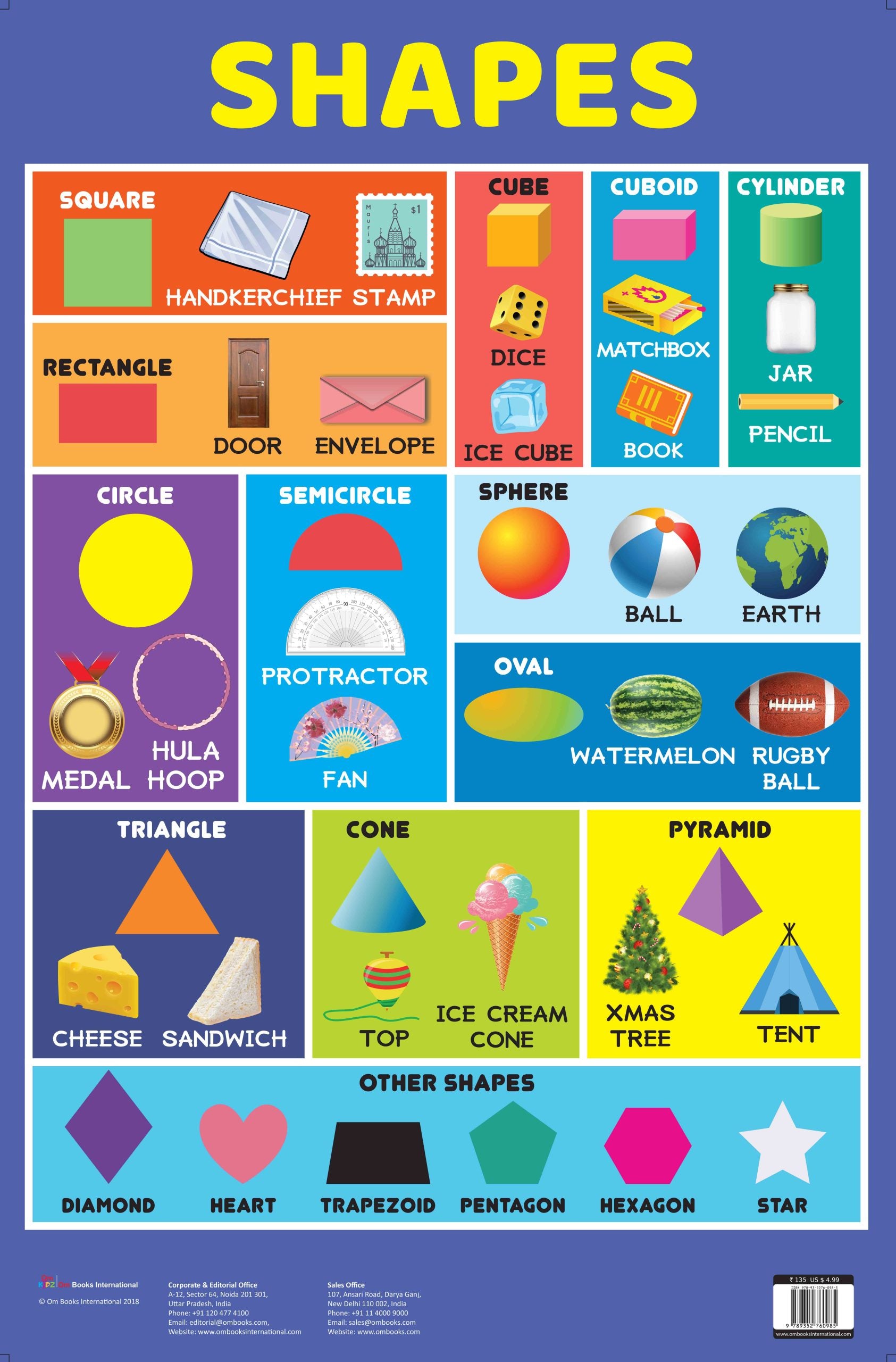 Shapes : Charts - Om Books - Distacart