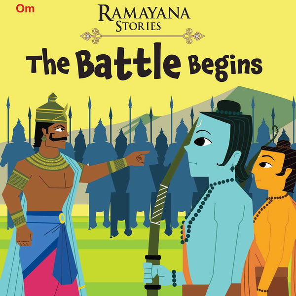 The Battle Begins : Ramayana Stories - Om Books - Distacart