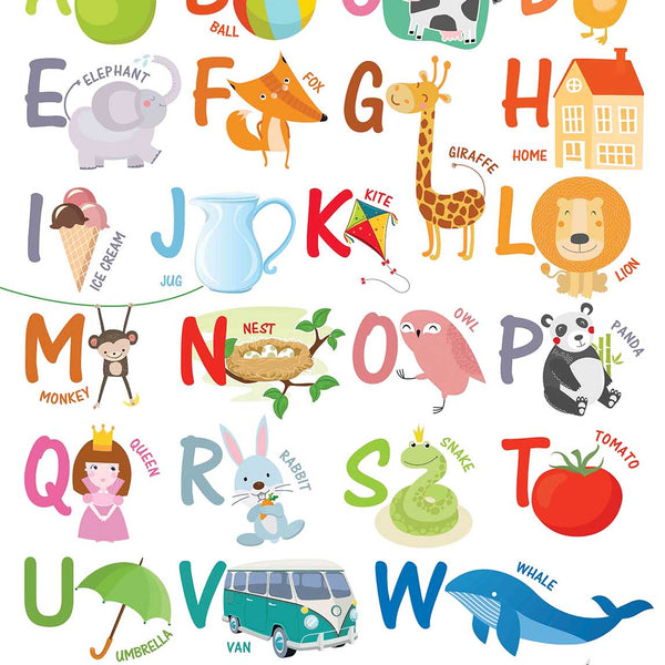 ALPHABET (Capital Letters) : Charts - Om Books - Distacart