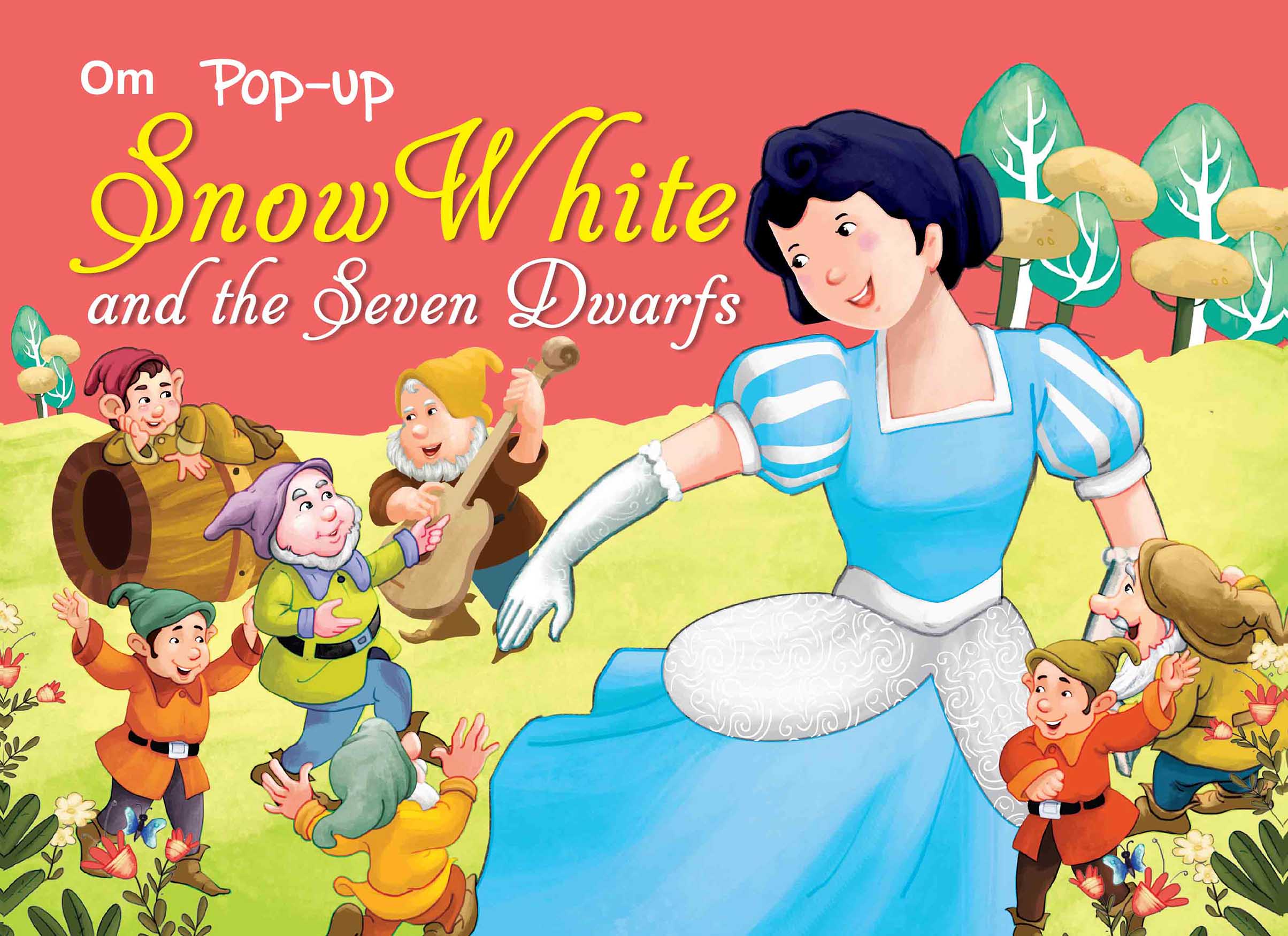 Pop-up Snow White and the Seven Dwarfs - Om Books - Distacart