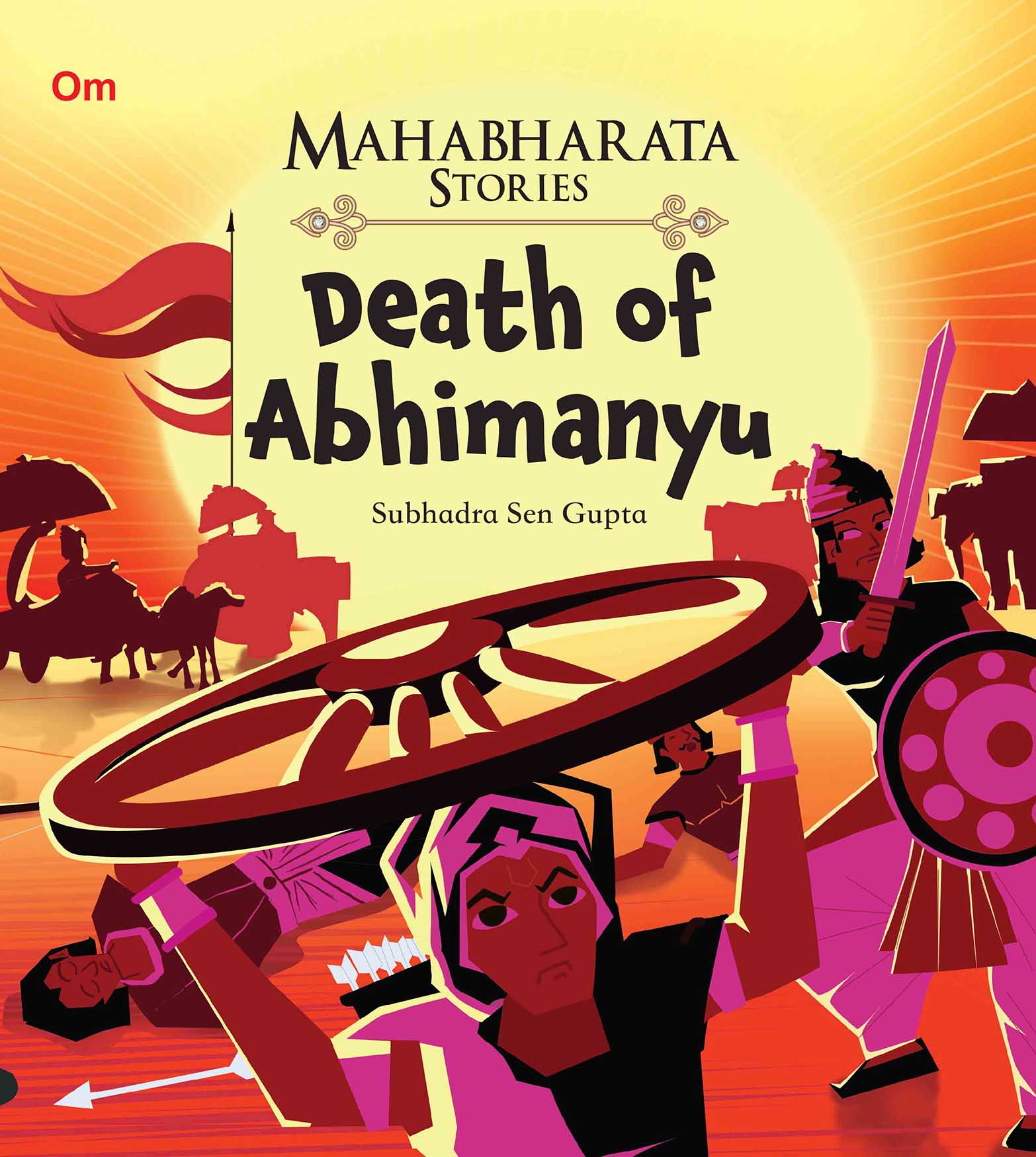 Death of Abhimanyu : Mahabharata Stories - Om Books - Distacart