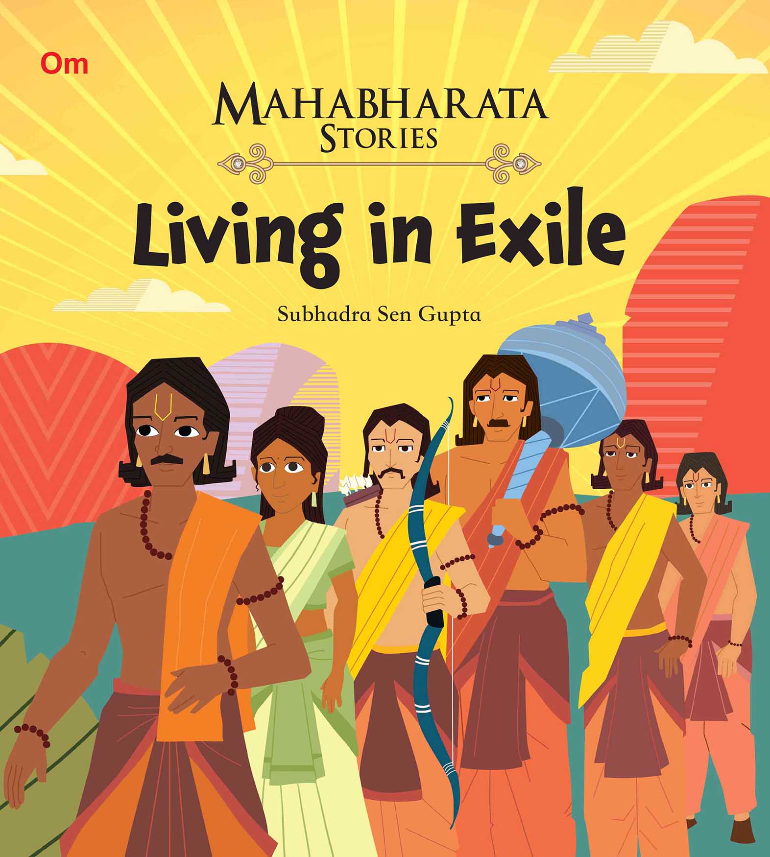 Living in Exile : Mahabharata Stories - Om Books - Distacart