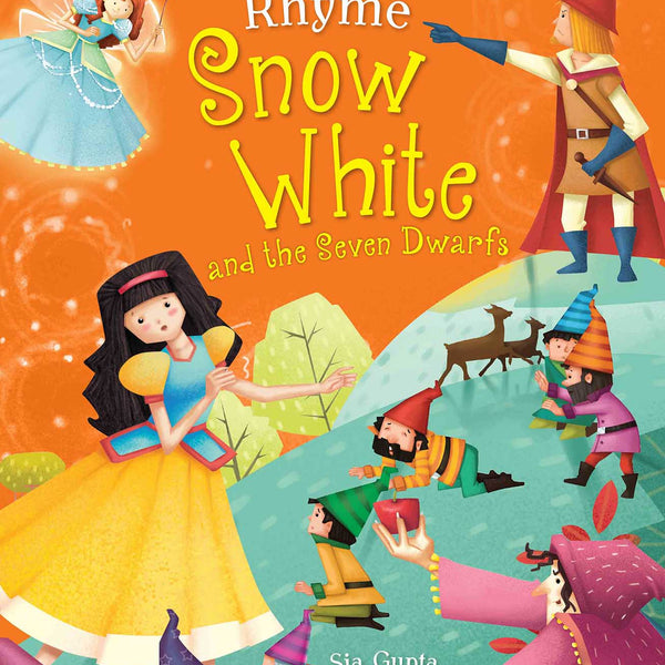 Tales in Rhyme Snow White and the Seven Dwarfs - Om Books - Distacart