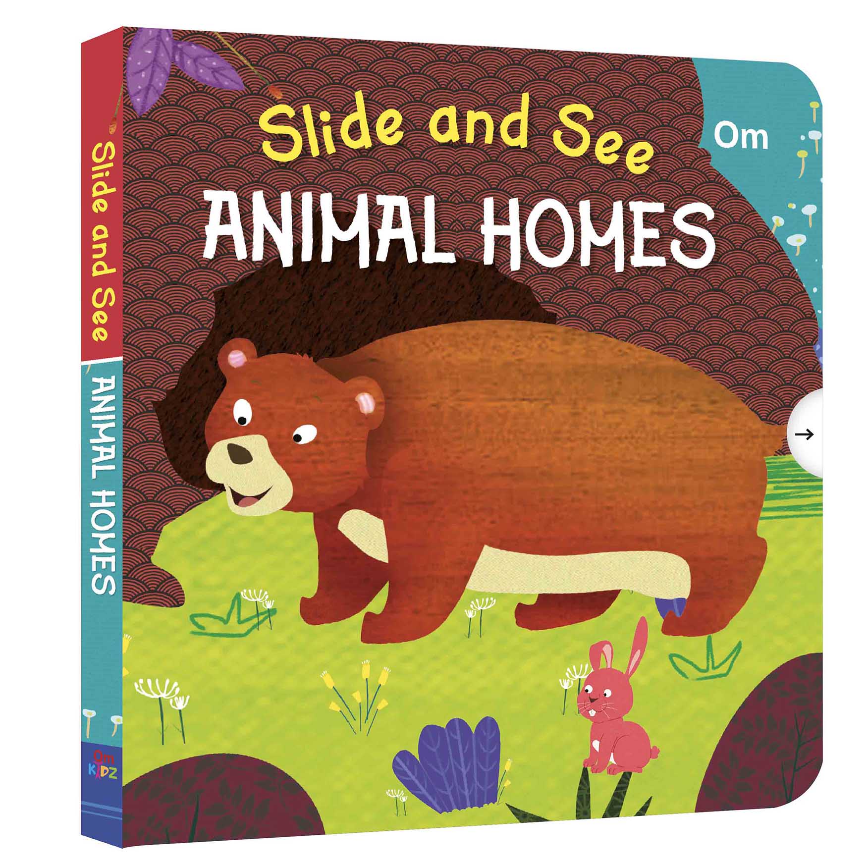 Slide and See Animal Homes - Om Books - Distacart