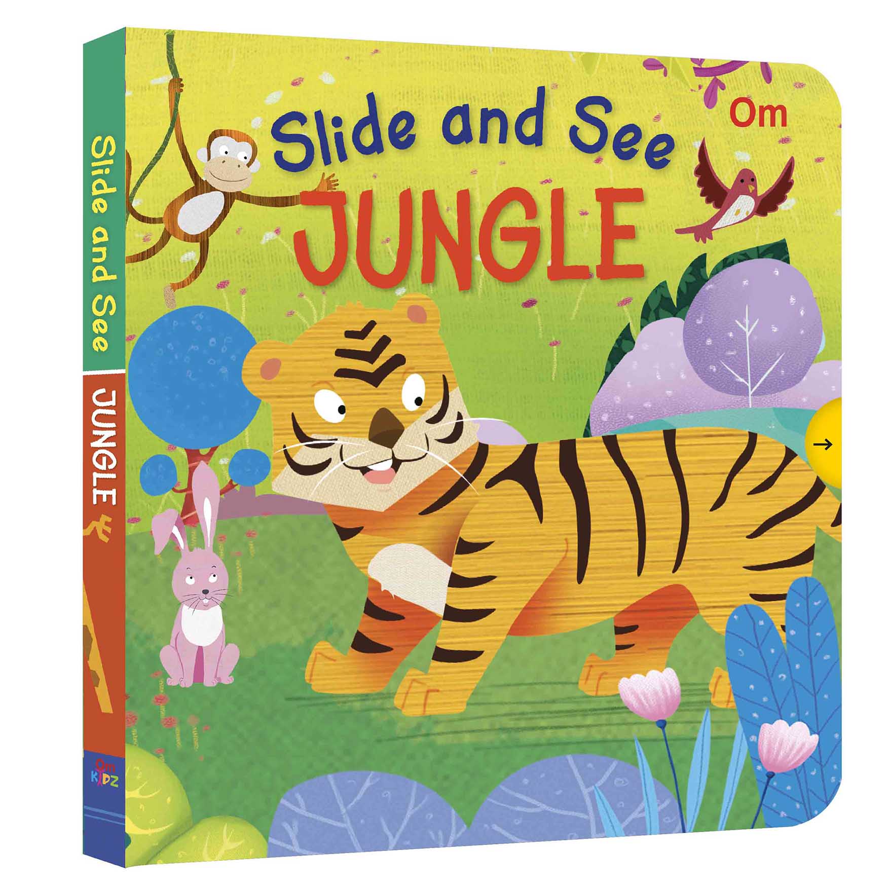 Slide and See Jungle - Om Books - Distacart