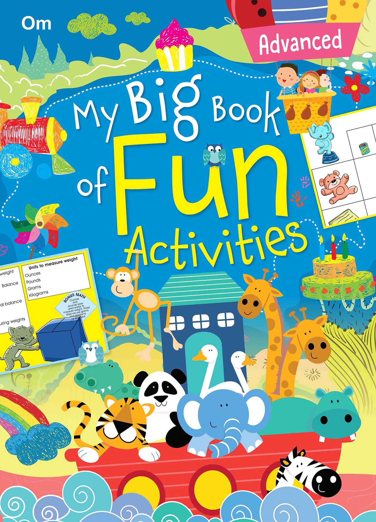 Mega Brain Boosting Activity Book - Om Books - Distacart