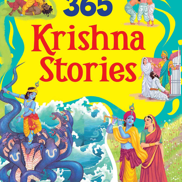 365 Krishna Stories - Om Books - Distacart