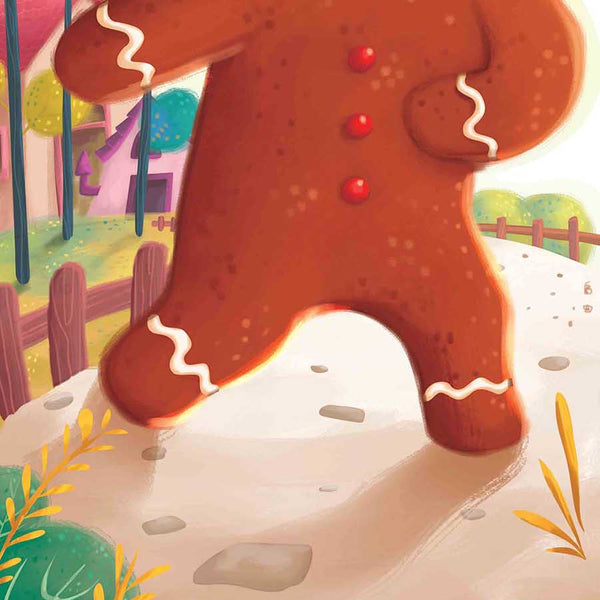 Gingerbread Man : Cutout Story Book - Om Books - Distacart