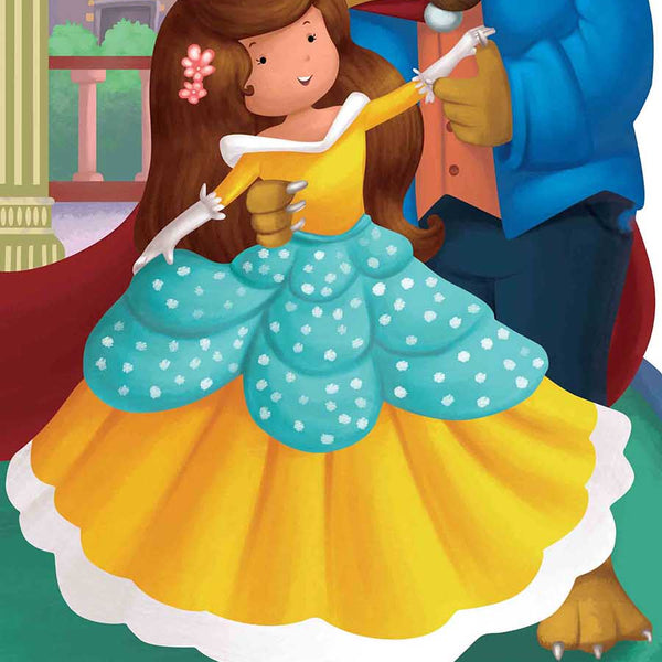 Beauty and The Beast : Cutout Story Book - Om Books - Distacart