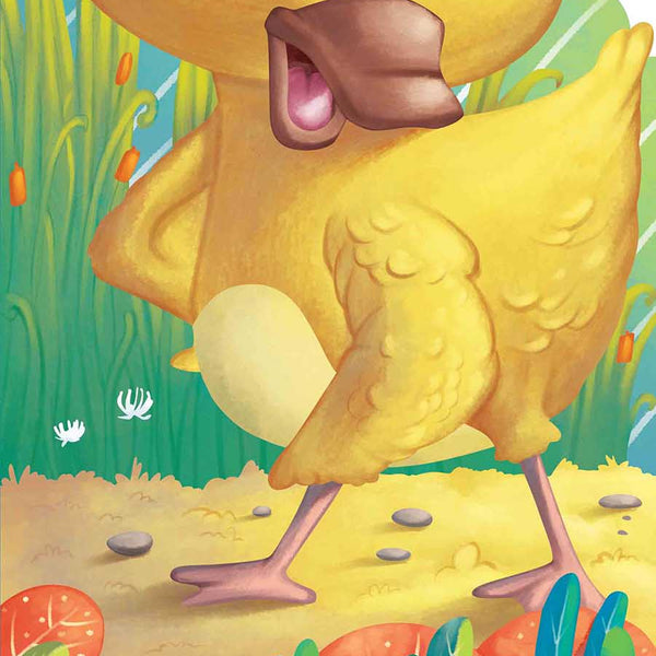 The Ugly Duckling : Cutout Story Book - Om Books - Distacart