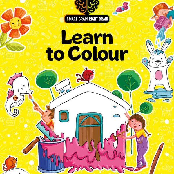Smart Brain Right Brain Art Level 1 : Learn to Colour - Om Books - Distacart