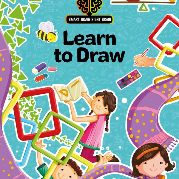 Smart Brain Right Brain Art Level 1 : Learn to Draw - Om Books - Distacart