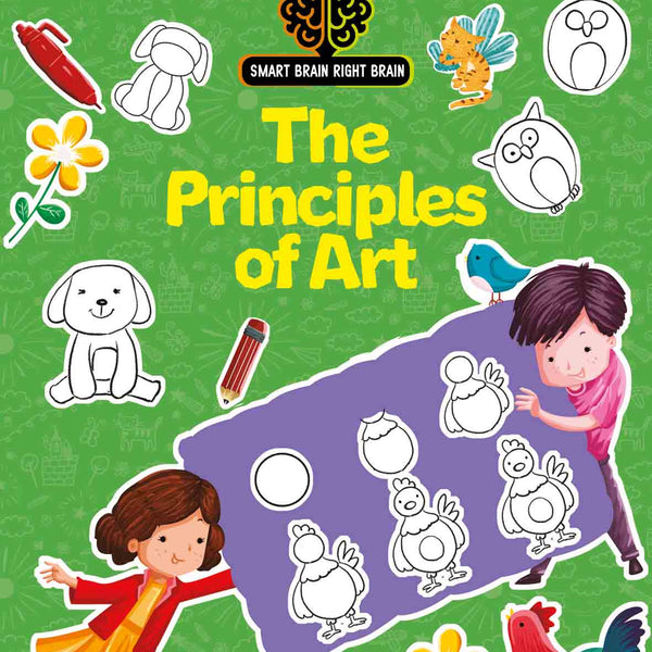 Smart Brain Right Brain Art Level 3 : The Principles of Art - Om Books - Distacart