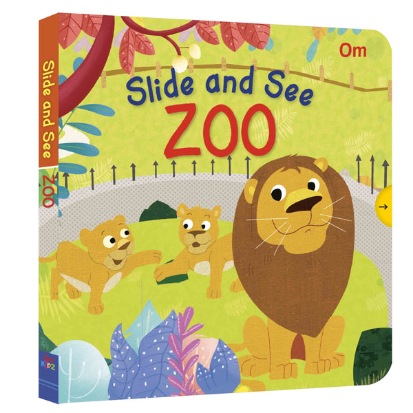 Slide and See Zoo - Om Books - Distacart