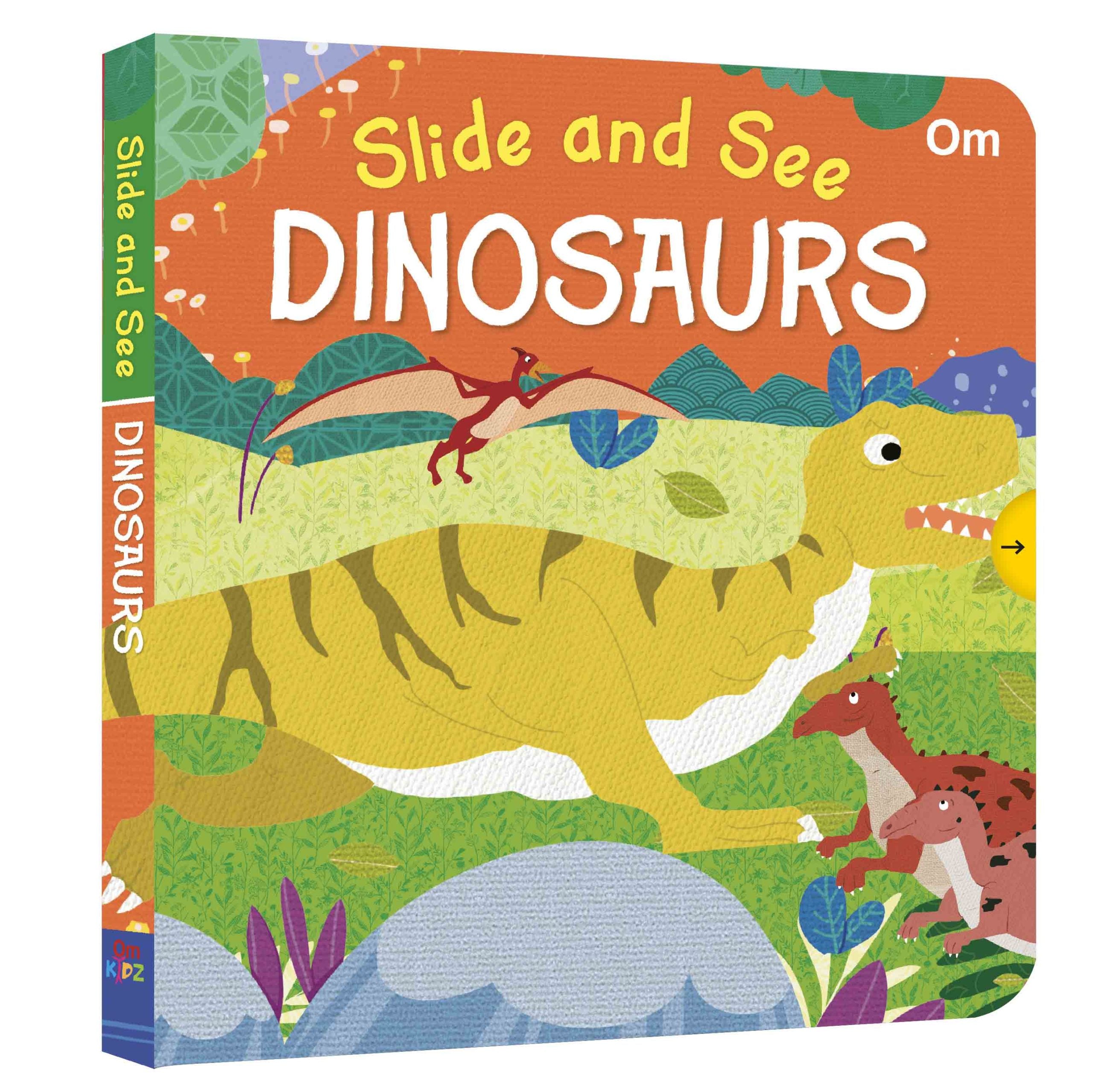 Slide and See Dinosaurs - Om Books - Distacart