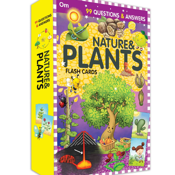 99 Question & Answers Nature & Plants Flash Cards - Om Books - Distacart
