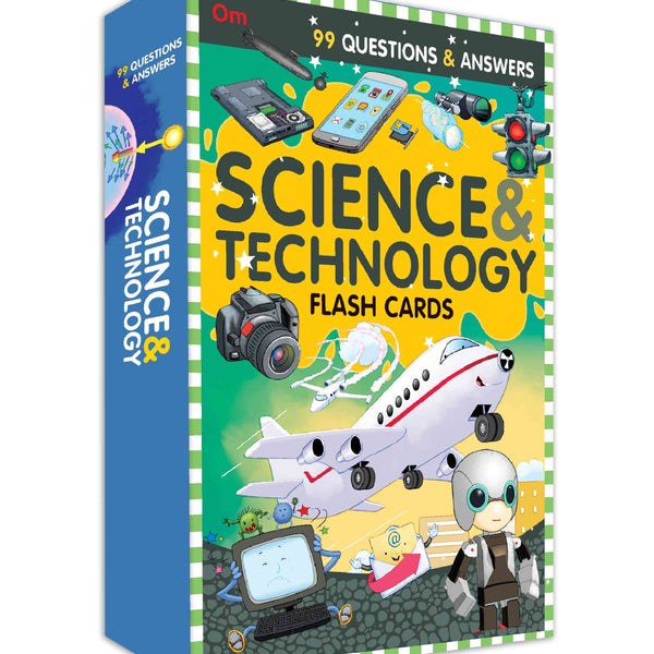 99 Question & Answers Science and Technology Flash Cards - Om Books - Distacart