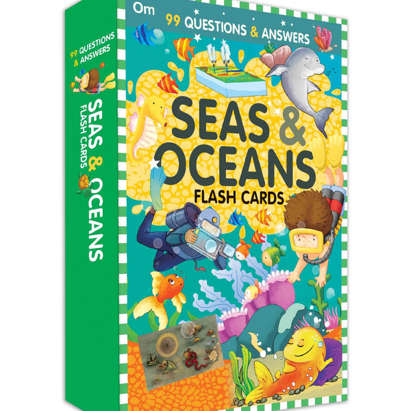 99 Question & Answers Seas and Ocean Flash Cards - Om Books - Distacart