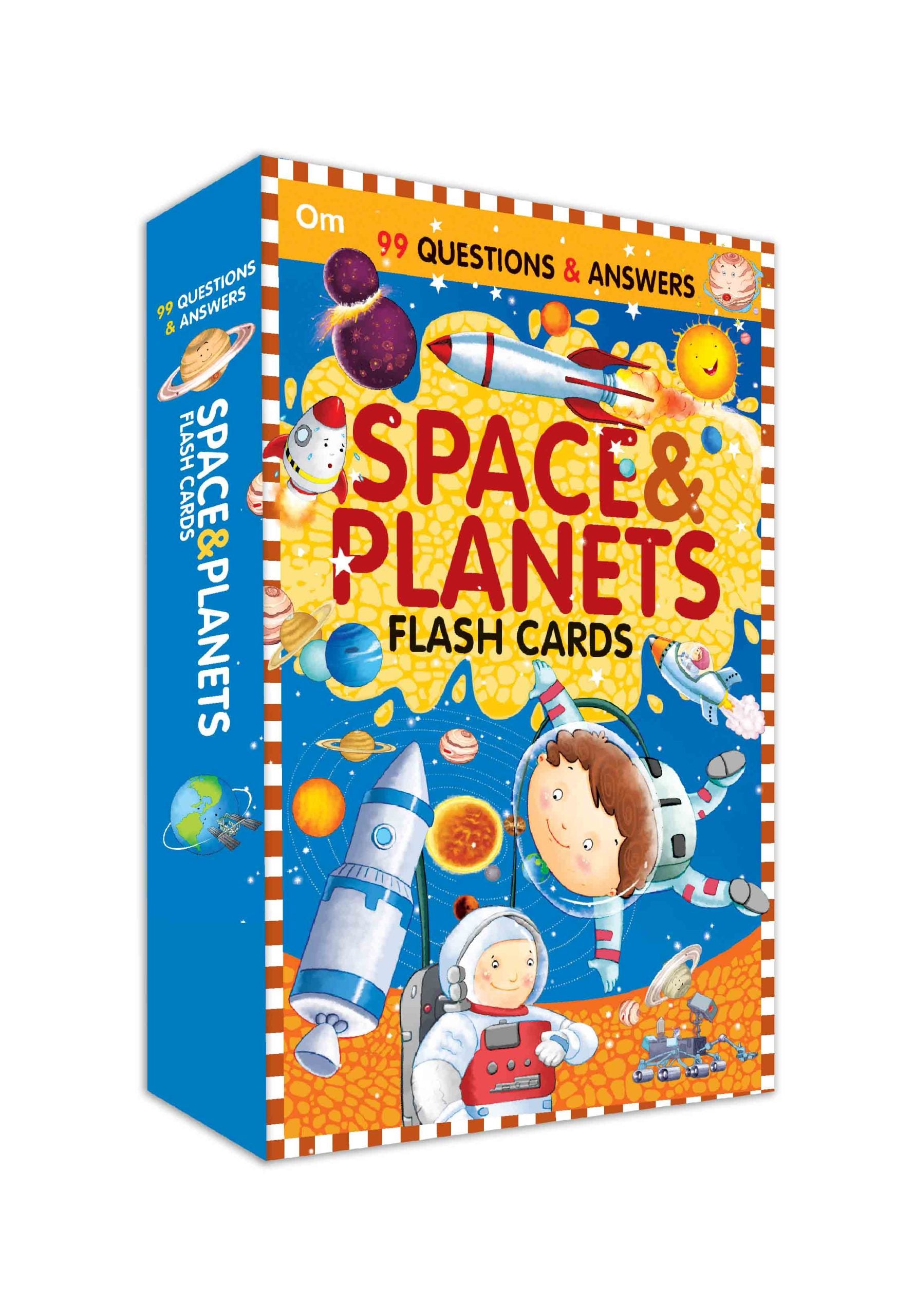 99 Question & Answers Space and Plants Flash Cards - Om Books - Distacart
