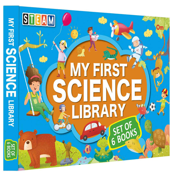 Steam : My First Science Library (Set of 6 Books) - Om Books - Distacart