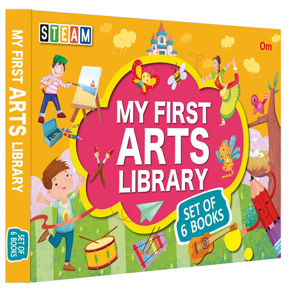 Steam : My First Arts Library (Set of 6 Books) - Om Books - Distacart