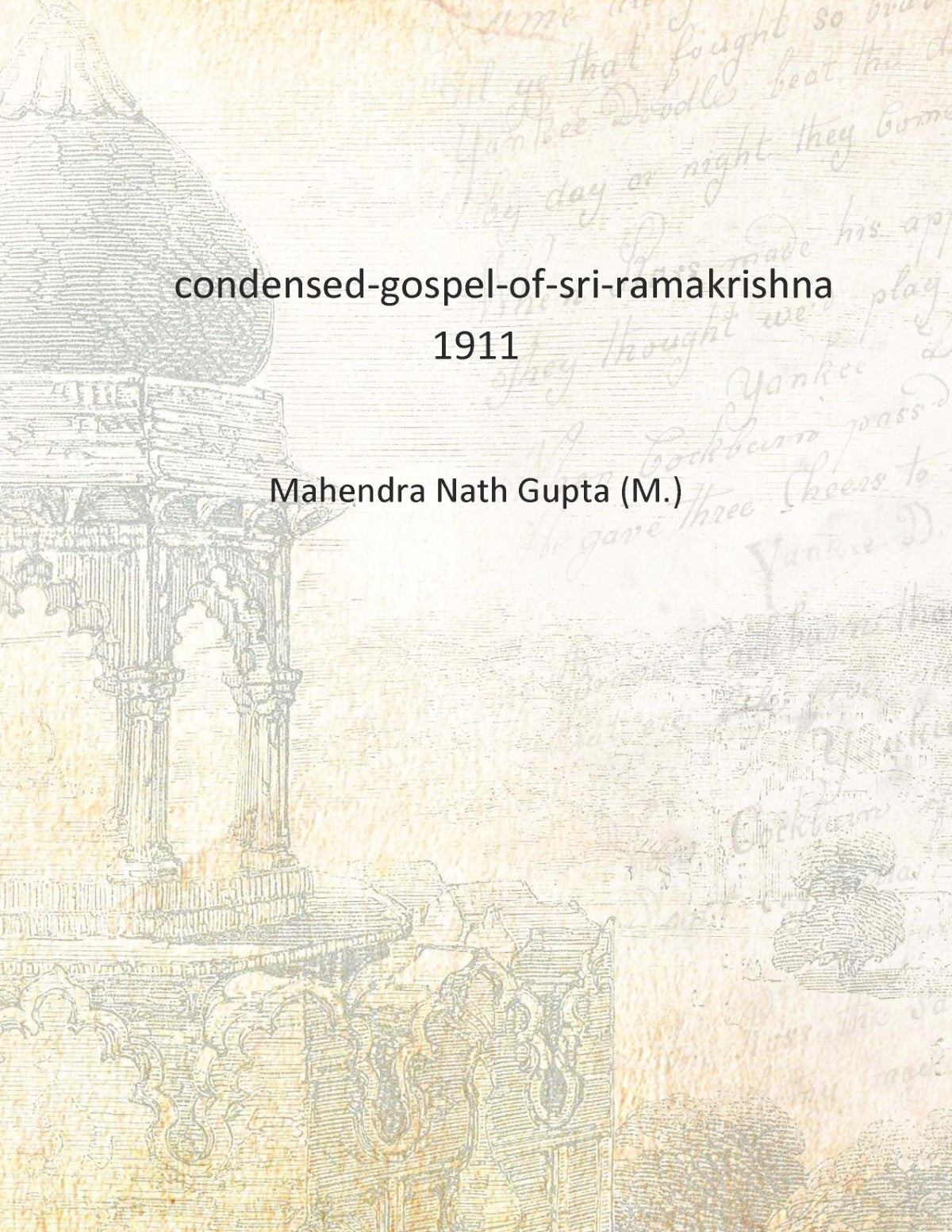 condensed gospel of sri ramakrishna - Gyan Books - Distacart