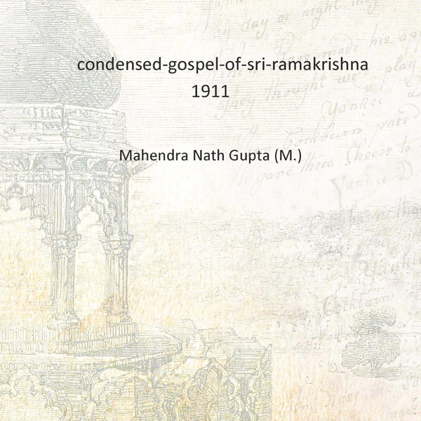 condensed gospel of sri ramakrishna - Gyan Books - Distacart