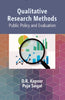 Qualitative Research Methods: Public Policy and Evaluation - Gyan Books - Distacart