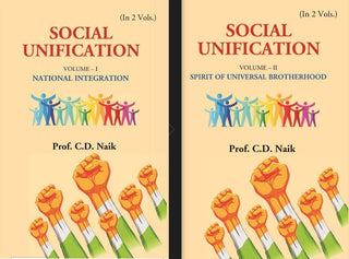 Social Unification: NATIONAL INTEGRATION, SPIRIT OF UNIVERSAL BROTHERHOOD 2 Vols. Set - Gyan Books - Distacart