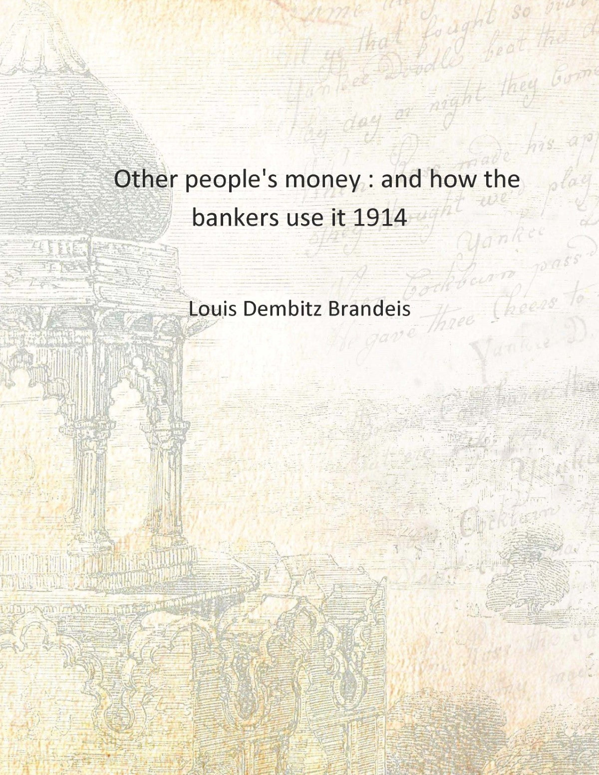 Other people's money : and how the bankers use it - Gyan Books - Distacart