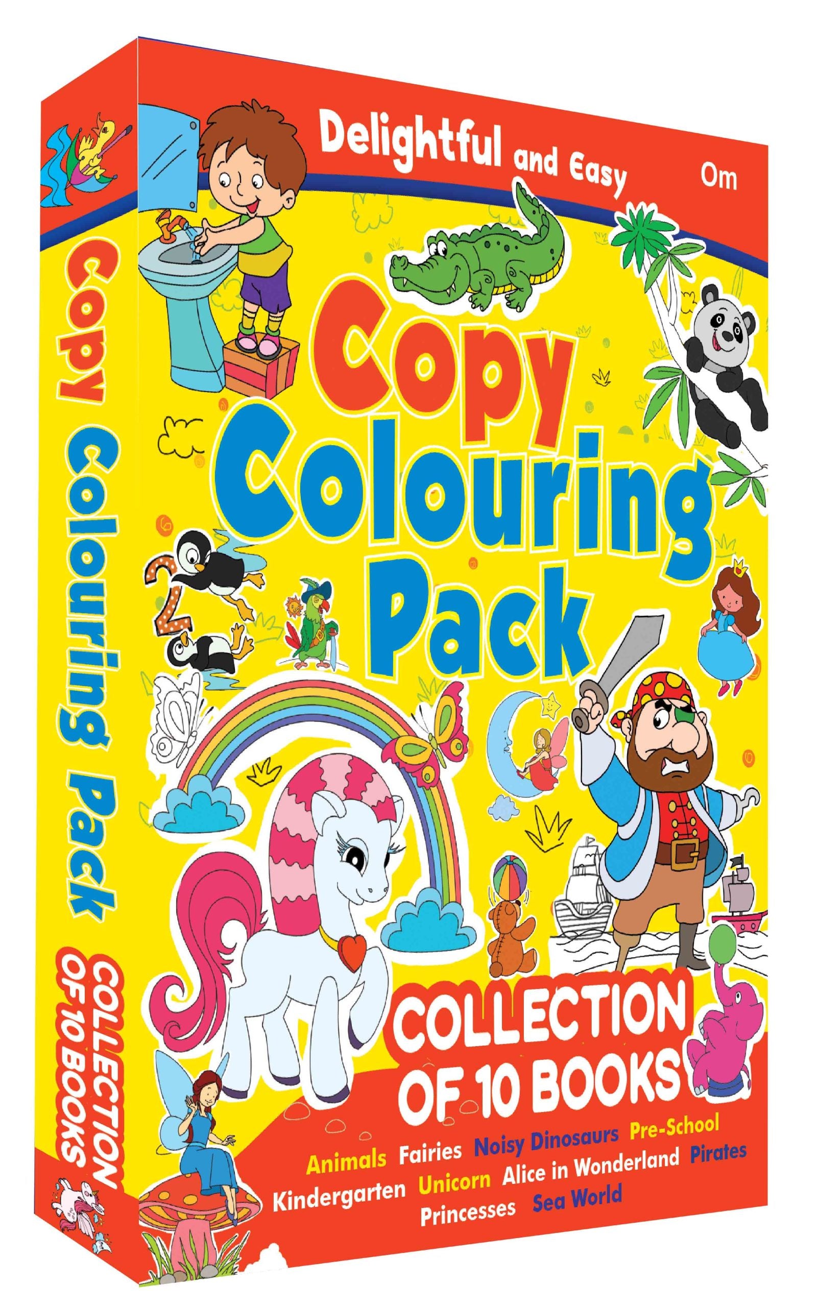 Copy Colouring Pack 2 Box - Om Books - Distacart