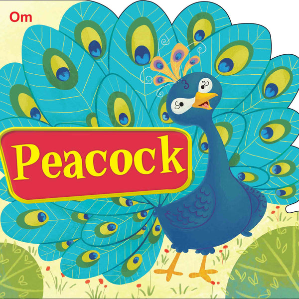 Peacock : Cutout Board Book - Om Books - Distacart