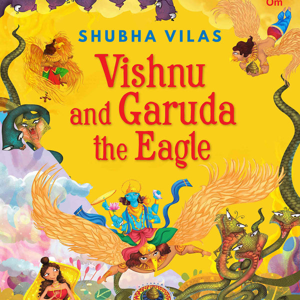 Vehicles of Gods : Vishnu and Garuda the Eagle - Om Books - Distacart