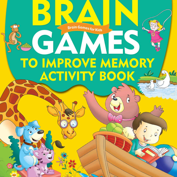 Brain Games to Improve Memory Activity Book Level 2 - Om Books - Distacart