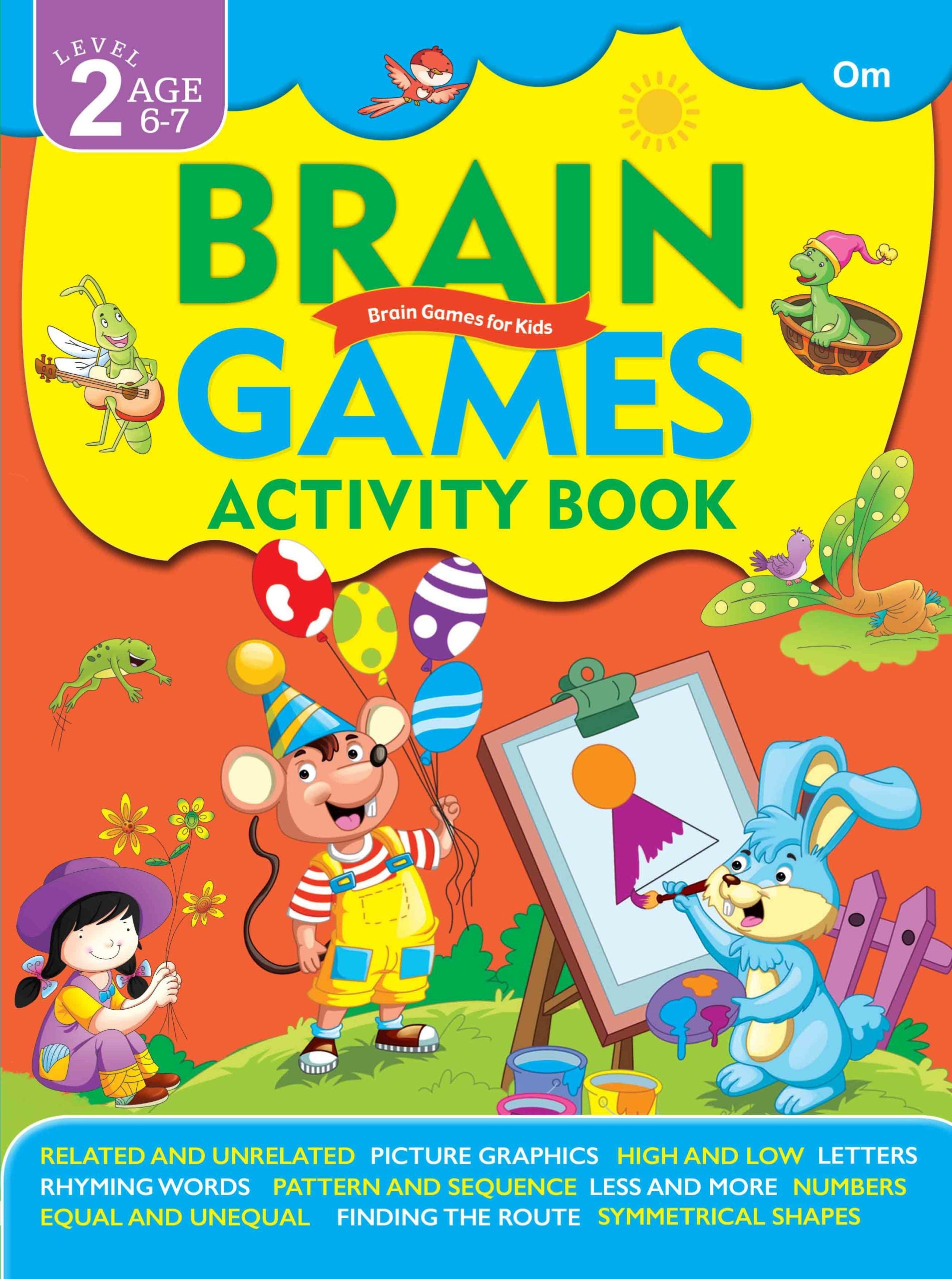 Brain Games Activity Book Level 2 - Om Books - Distacart