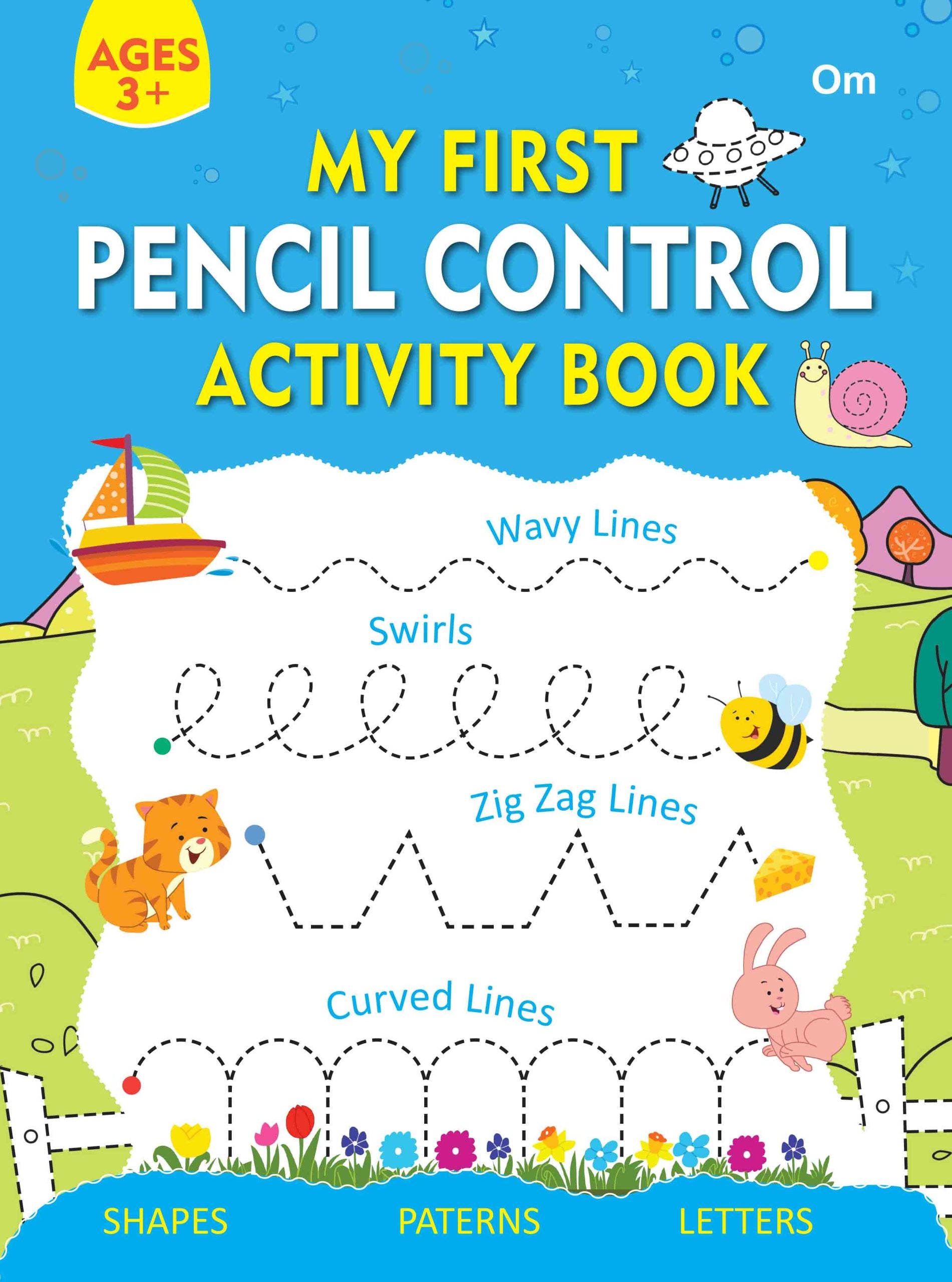 My First Pencil Control Activity Book - Om Books - Distacart