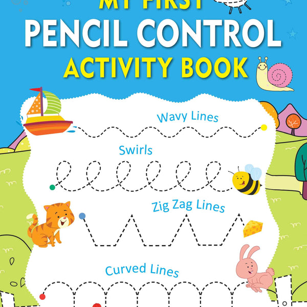 My First Pencil Control Activity Book - Om Books - Distacart