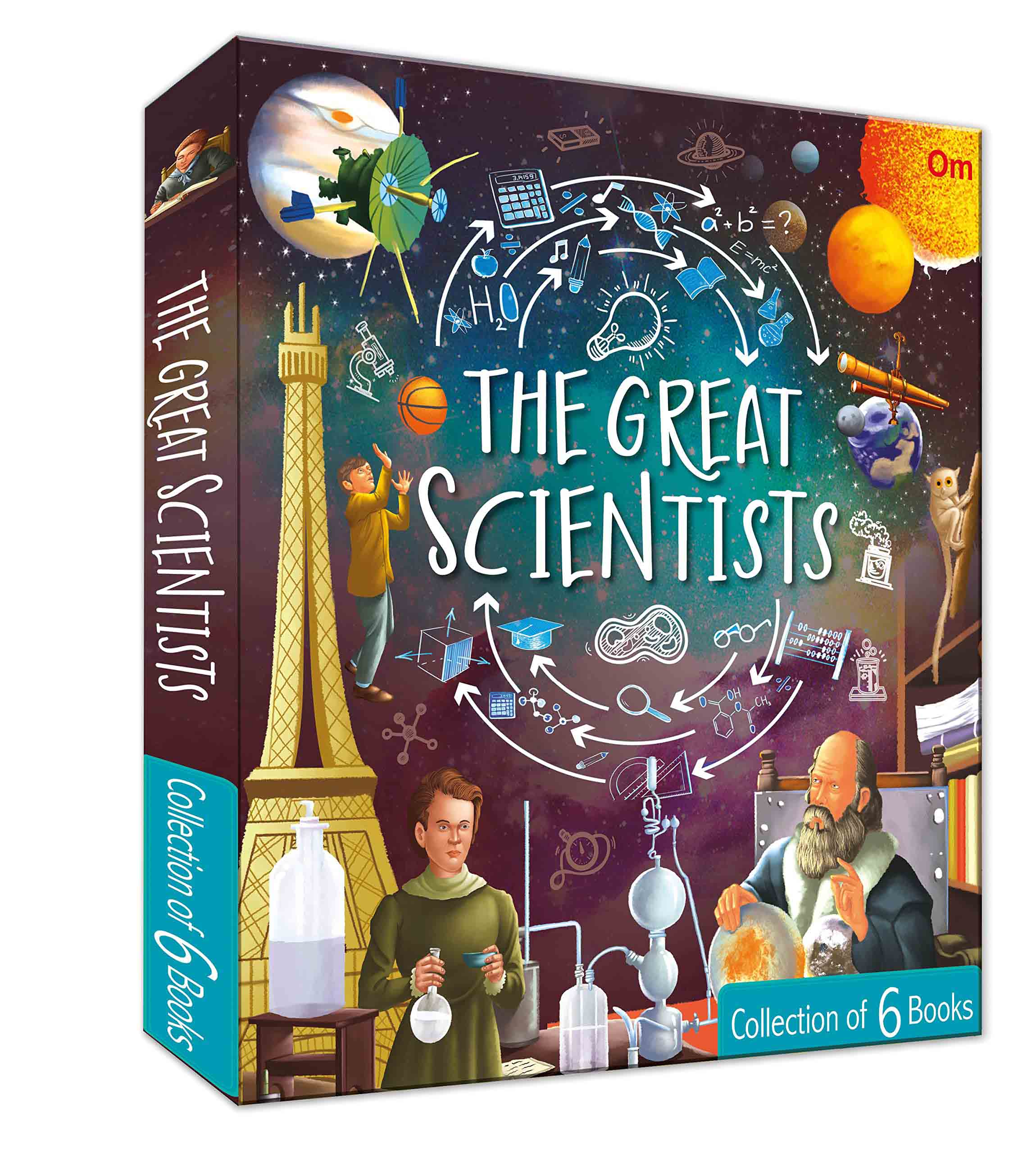 The Great Scientists box set - Om Books - Distacart
