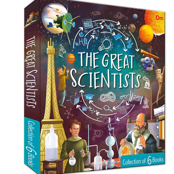 The Great Scientists box set - Om Books - Distacart
