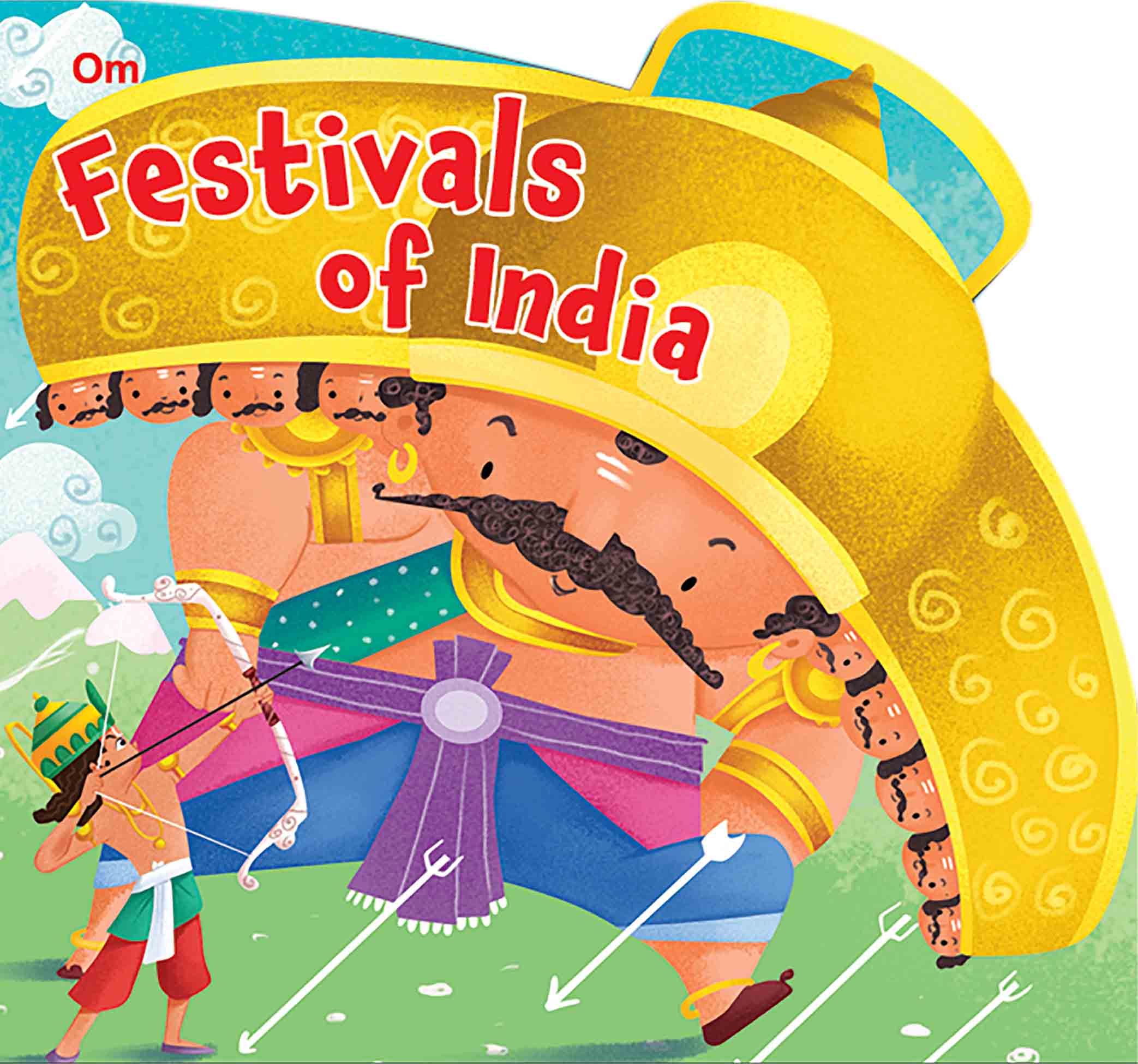 Festivals of India : Cutout Board Book - Om Books - Distacart
