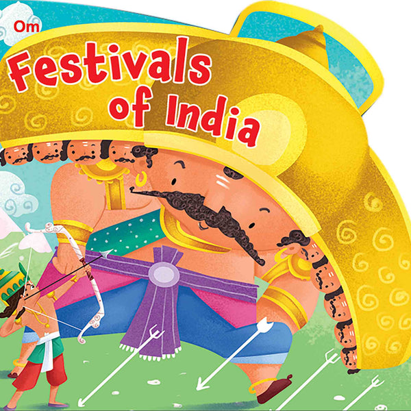 Festivals of India : Cutout Board Book - Om Books - Distacart