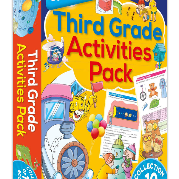 Smart Scholars Third Grade Activities Pack (Box) - Om Books - Distacart