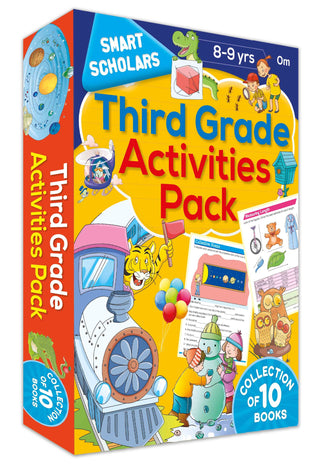 Smart Scholars Third Grade Activities Pack (Box) - Om Books - Distacart