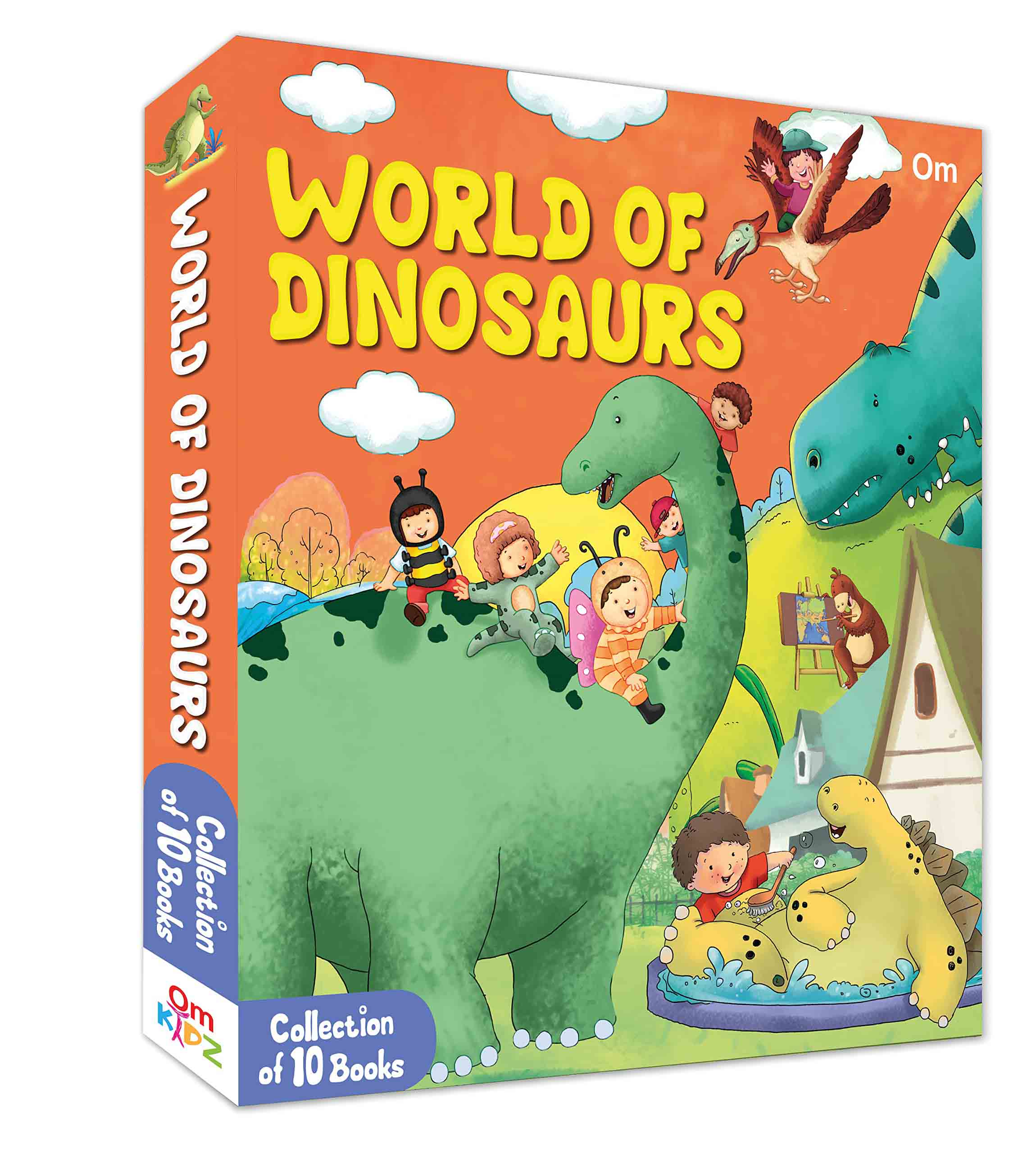 World of dinosaurs Box Set - Om Books - Distacart